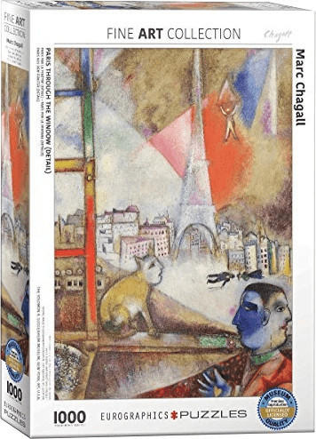 Eurographics Puzzles Marc Chagall - Paris Through the Window (6000-0853)