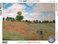 Mohnfeld von Claude Monet 1000 Teile von Claude Monet / Eurographics s.r.o / Spiel