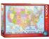 Eurographics 6000-0788 Karte der Vereinigten Staaten von Amerika Puzzle, Mehrfarbig