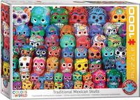 Eurographics 6000-5316, Eurographics Puzzle Mexikanischer Sch&auml;del - 1000 Teile