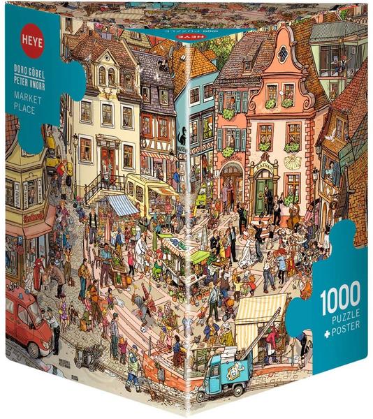 Heye Verlag Heye Triangular - Market Place 1000 Teile (3329884)