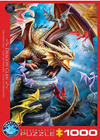 Eurographics Anne Stokes - Drachen Clan 1000 Teile Puzzle Eurographics-6000-5475