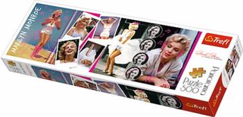 Trefl Puzzle Panorama, Modell Marilyn Monroe, 500 Teile, 29509, Mehrfarbig