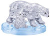 HCM Kinzel HCM59182, HCM Kinzel HCM59182 - Crystal Puzzle: 3D Eisbärenpaar - 40