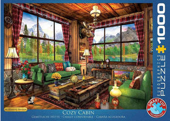 Eurographics Puzzles Dominic Davison - Cozy Cabin 1000 Teile Puzzle (6000-5377)