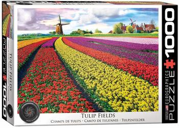 Eurographics 6000-5326 - Tulip Field, Tulpenfelder, Niederlande, Puzzle 1000 Teile