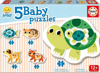 Educa Borrás Baby Puzzles Pets