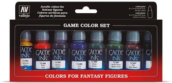 Vallejo Game Color Set 72296 Game Inks (8)