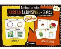 Loewe Clever spielen Meine große KartenLernSpiel-Box Formen und Gegensätze