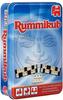 Jumbo Brettspiel 3817, Original Rummikub Kompakt, ab 7 Jahre, Metalldose, 2-4 Spieler