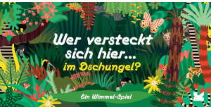 Wer versteckt sich hier im Dschungel (441586)