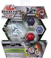 Bakugan- Starter Pack mit 3 Armored Alliance Bakugan, Ultra Haos Trox, Basic Darkus Pharol, Basic Pyrus Nillious (6058414)