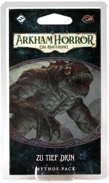 Fantasy Flight Games Arkham Horror LCG - Zu tief drin Erweiterung (DE)