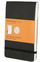 Moleskine Reporter Pocket A6 Softcover liniert schwarz
