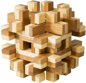 IQ-Test - Puzzle aus Bambus - Magic Blocks (17493)