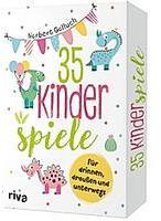 Riva Verlag 35 Kinderspiele für drinnen, draußen und unterwegs