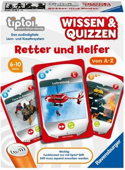 Ravensburger tiptoi - Wissen & Quizzen: Retter und Helfer (00081)