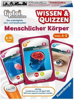 Ravensburger tiptoi - Wissen & Quizzen: Menschlicher Körper (00080)
