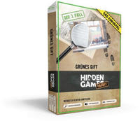 HIDDEN GAMES Tatort Krimispiel Fall 3 Gr&uuml;nes Gift Escape-Room Spiel, 1 St.