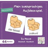 Schulbuchverlag Anadolu Mein zweisprachiges Aufdeckspiel, Zu Hause Deutsch-Kurdisch (Kinderspiel)