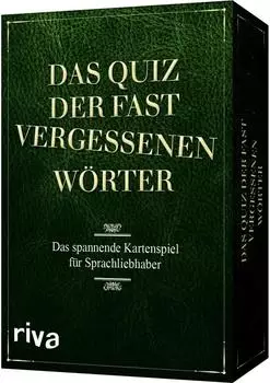 RIVA Das Quiz der fast vergessenen Wörter