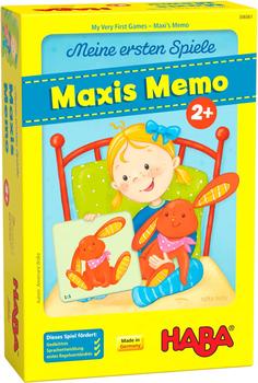 Meine ersten Spiele Maxis Memo