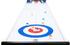 Engelhart Spielbrett für Curling und Shuffle weiß 180 x 39 cm