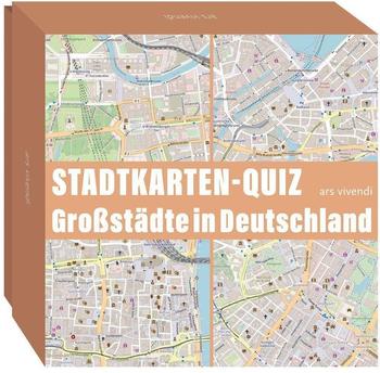 Ars Vivendi Stadtkarten-Quiz Großstädte in Deutschland