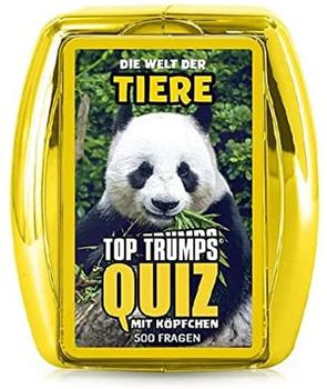 Winning Moves Top Trumps Quiz Welt der Tiere