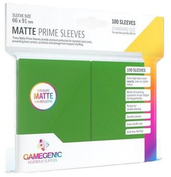 REBEL Gamegenic: Matte Prime CCG Sleeves 66x91mm Green