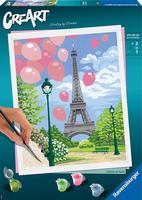 Ravensburger 00.028.992, Ravensburger Malen nach Zahlen- Fr&uuml;hling in Paris