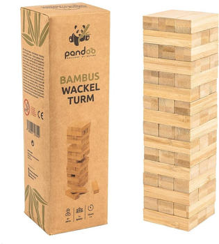 Pandoo Wackelturm aus Bambus