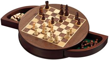 Philos-Spiele Schachkassette magnetisch rund Feld 25 mm (2727)