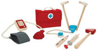 Holz-Spielzeug DOKTOR-SET 6-teilig