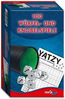 Noris W&uuml;rfelspiel 100 W&uuml;rfel- und Knobelspiele, ab 8 Jahre, ab 1 Spieler
