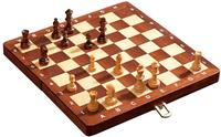 Schachkassette De Luxe, mit Randbeschriftung, Brettspiel, f&uuml;r 2 Spieler, ab 6 Jahren