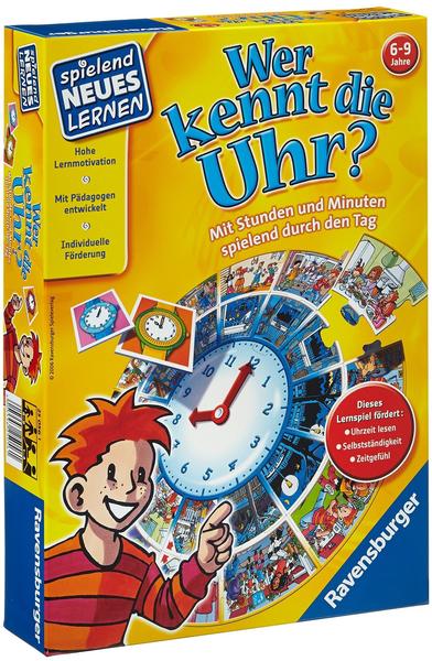 Ravensburger Wer kennt die Uhr? Spiel und Puzzle (25056)