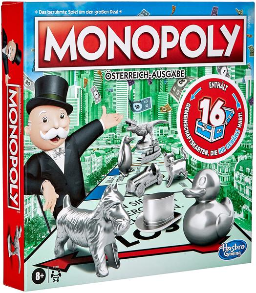 Hasbro C1009156 - Monopoly, Classic, Österreichische Version