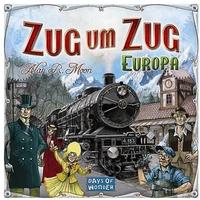 Asmodee 824968717622, Asmodee Zug um Zug: Europa, Grundspiel, Familienspiel,