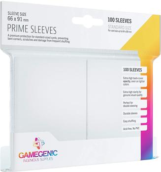 Gamegenic Gamegen – Pack Prime Sleeves White (100), Farbe (GGS10017ml)