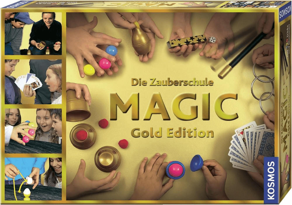 150 ZauberTricks von leicht bis Kosmos 698232 Zauberschule Magic Gold Edition 