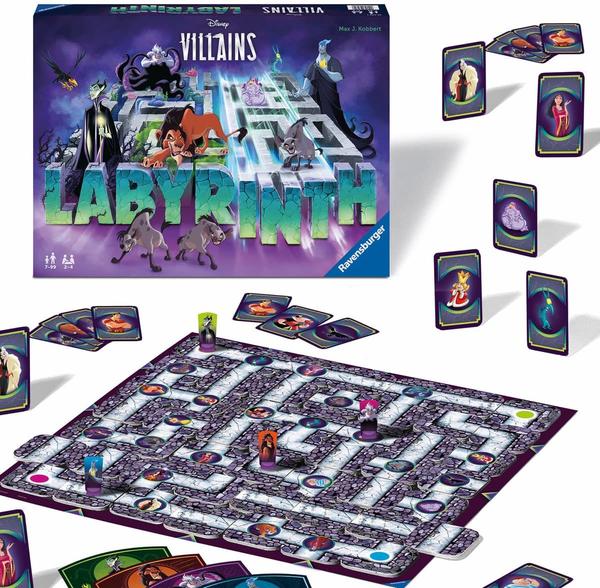 Disney Villains Labyrinth - The Moving Maze Game