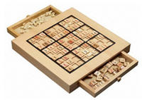 Philos 3139 - Sudoku Kassette aus Holz / Philos / Spiel