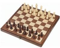 2626 - Schachkassette, Feld 42 mm, Brettspiel aus Holz, 1-2 Spieler, ab 8 Jahre