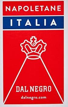 Dal Negro 10071 - Neapoletane Italien regionale Spielkarten, Federmäppchen rot