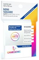 Gamegenic GGS10062, Gamegenic Matte Mini Square-Sized Sleeves 53 x 53 mm