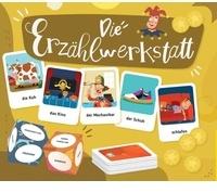 Klett Sprachen GmbH Die Erzählwerkstatt. 132 Karten 2 Würfel 60 Spielmarken 1 Spielanleitung