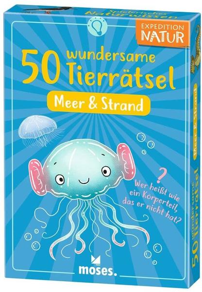 Moses 50 wundersame Tierrätsel - Meer & Strand