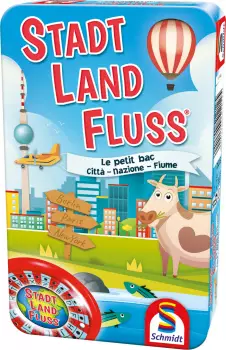 Stadt, Land, Fluss in Metallbox (51212)