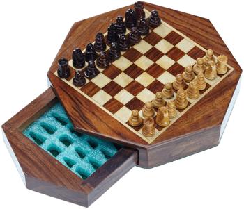 Philos-Spiele Schach-Reisespiel Octagon mini (2718)